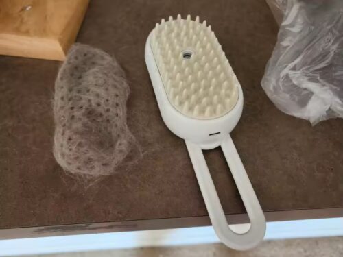 Cat Steam Brush Steamy Dog Brush 3 In 1 photo review